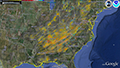 Rotation track map of Tuscaloosa outbreak