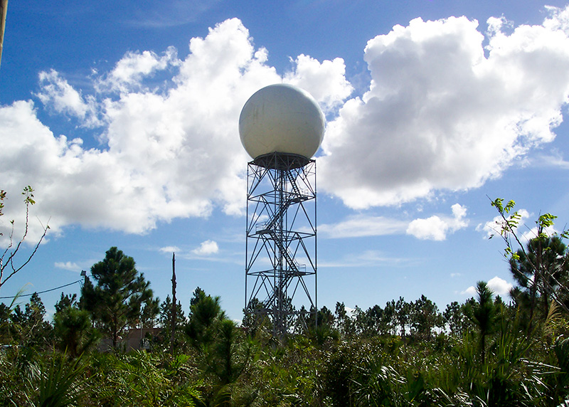 NEXRAD radar tower